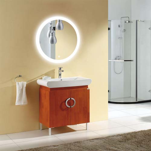 Round edge lite led mirror