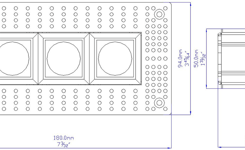 New Design Trimless Miniature LED Multiple Recessed Downlight with 3 Heads - Image 5