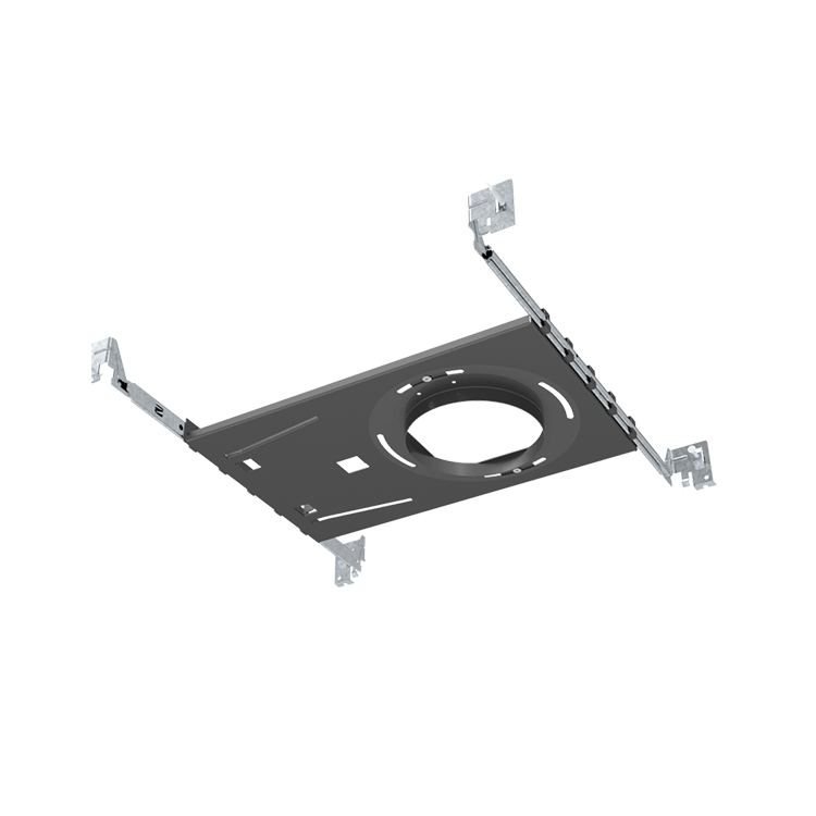 Lighting Project 4" New Construction Square Commercial Trimmed or Trimless LED Recessed Downlight - Image 3
