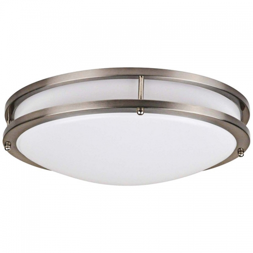 Double ring ceiling light