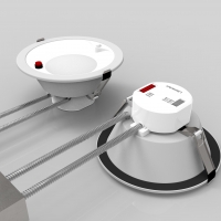 Power and CCT Tunable Recessed Emergency Downlight with PoE Solution